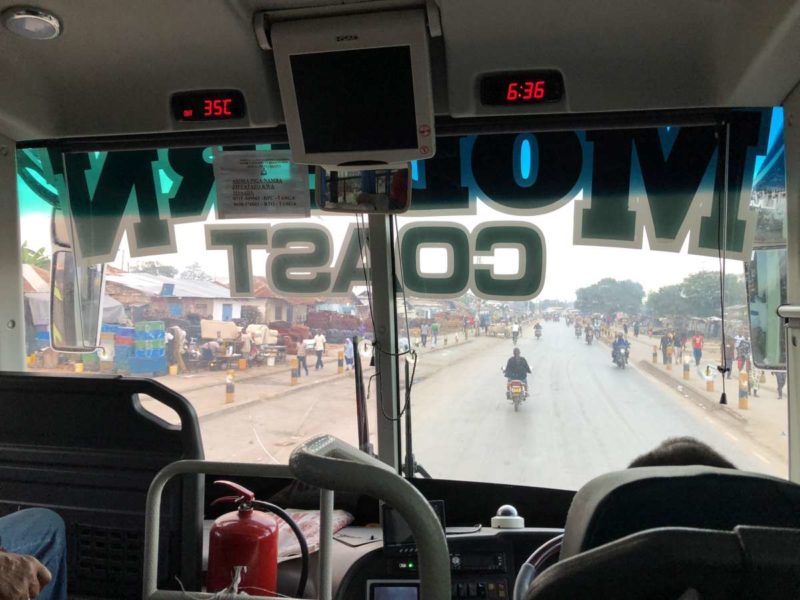 Busfahrt von Mombasa nach Dar mit Modern Coast Bus