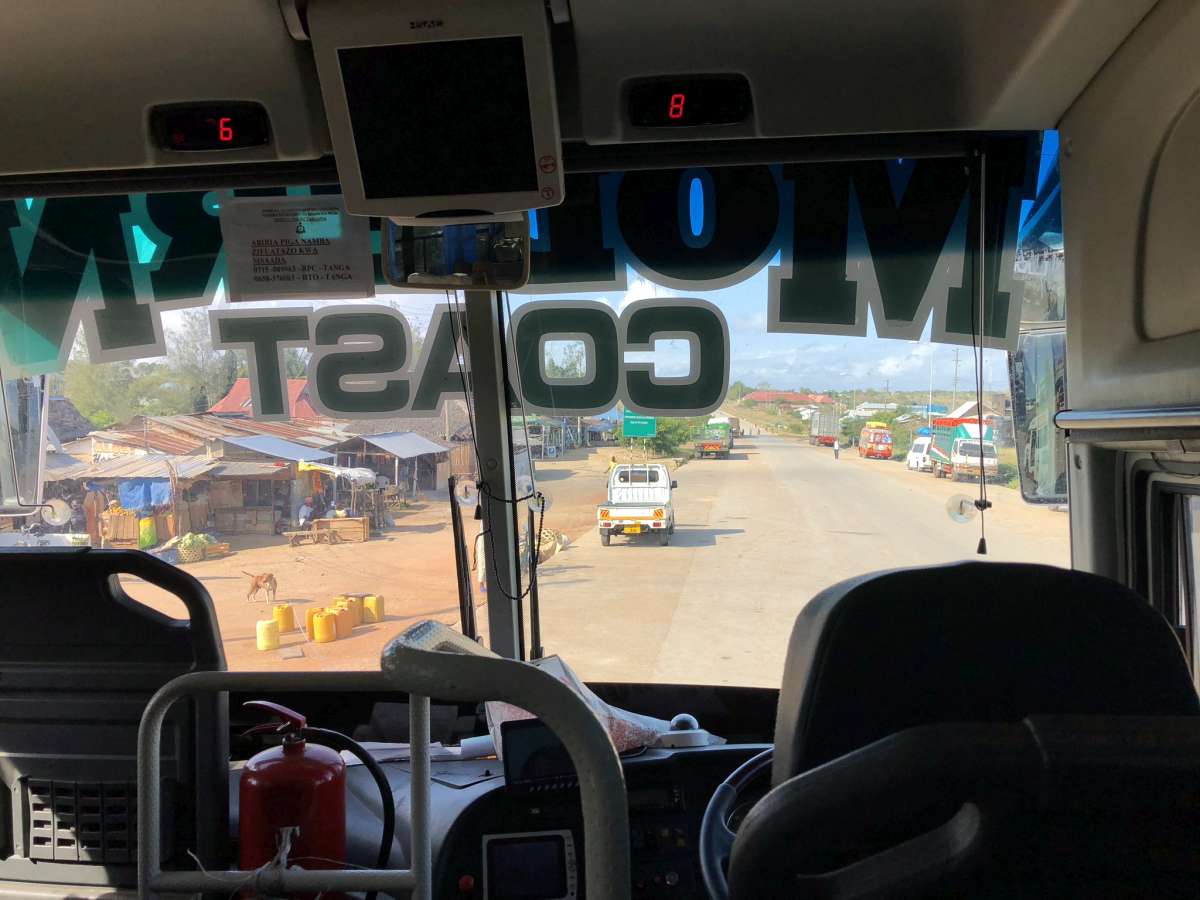 Busfahrt von Mombasa nach Daressalam mit Modern Coast Bus