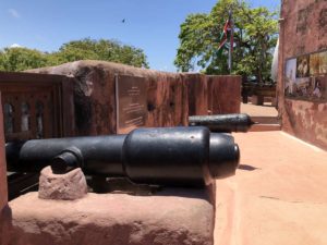 Festung Fort Jesus Mombasa Kanonen