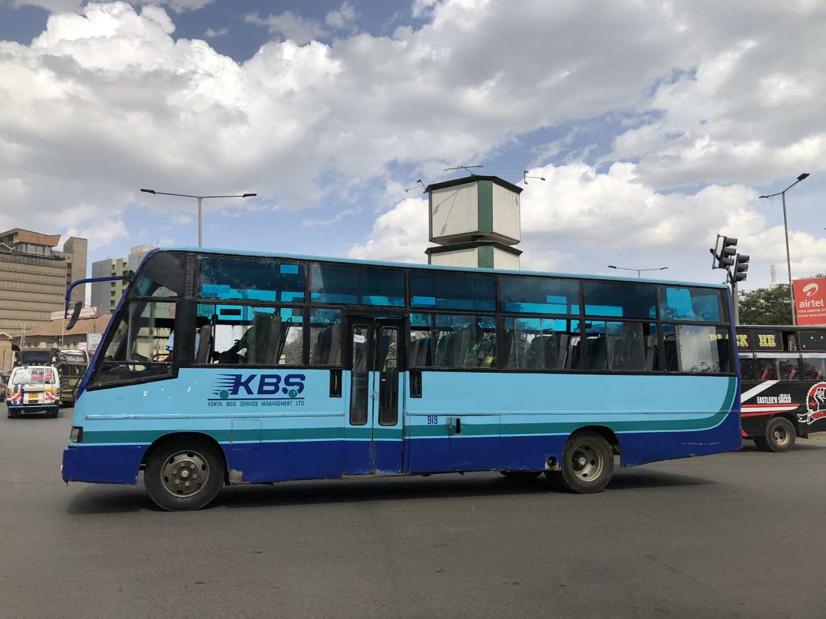 KBS Bus in Nairobi