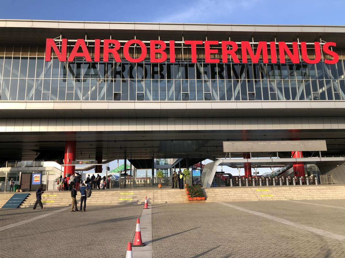 Nairobi Terminus Eingangsbereich